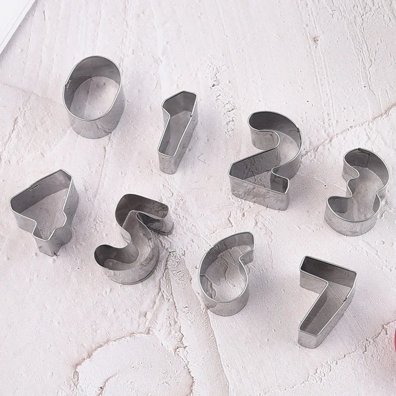 Cookie Cutter Biscuit Press Stamp Embosser Sugar Paste Cake DIY Baking Mould Baking Tools