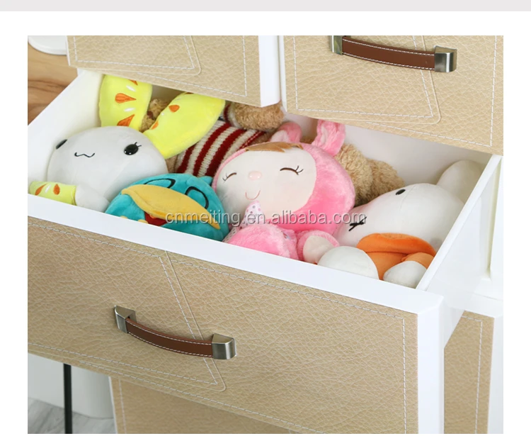 Заводская цена кожаный многослойный детский пластиковый ящик ящики для хранения с замком