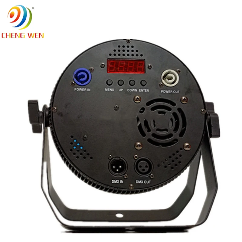 IP65 waterproof High Quality Par Light Stage Lighting dmx 18pcs*10W RGBW 4in1 led flat slim par light