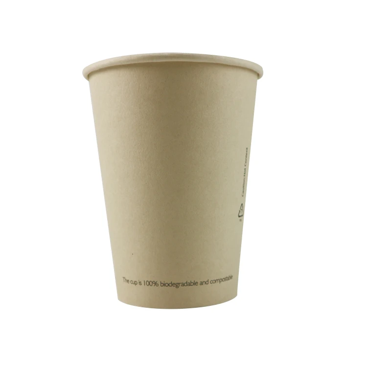 Mellerio 8oz PLA  Paper Cup Paper Factory Price PLA Coated Disposable Single Wall Coffee Water Paper Cup 1000pieces/carton