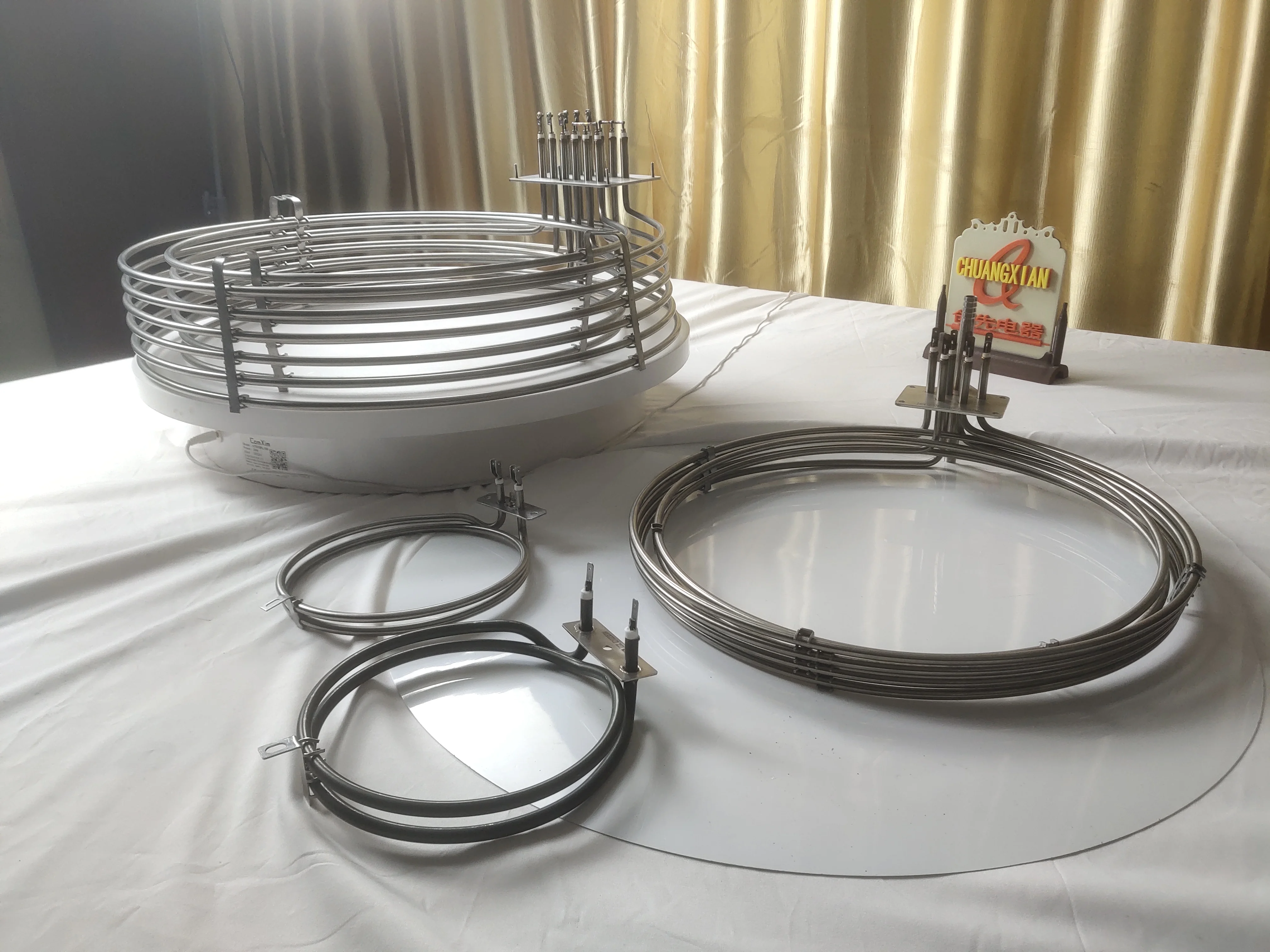 Hot sale TZCX brand  220V 230V 240V 2000W 2100W  or custom circular heating element for oven