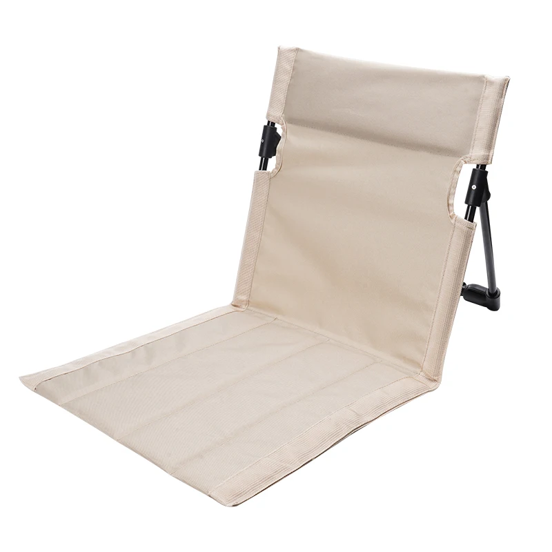 Outdoor Folding Beach Chair Mat Camping Beach Chair with Backrest