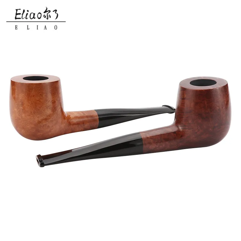 Erliao Traditional Handmade Smoke Pipe New Popular Best Smoking Pipe High Quality Briar Tobacco Pipe