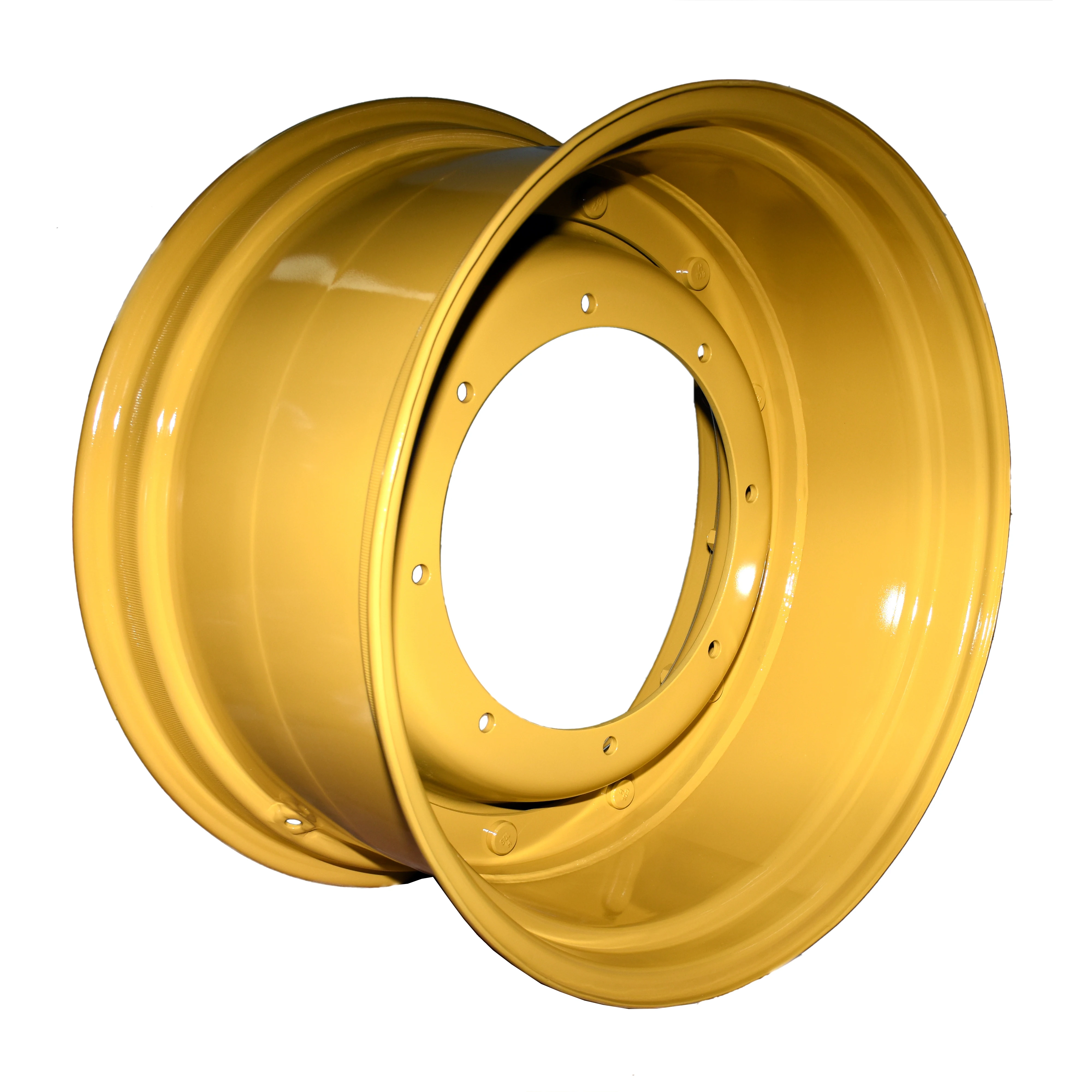 Tubeless heavy truck off road tractor steel wheel rims   w15*28  tractor rims China made IATF16949, ISO45001