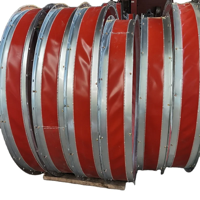 Fiberglass silicone fabric and fabric expansion joints for air pipes, pipelines and flues