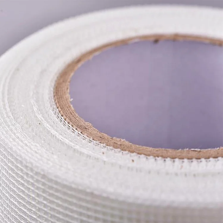 Filament Glass Fiber Joint Tape Self Adhesive Fiberglass Mesh Drywall Joint Tape For Cement Board
