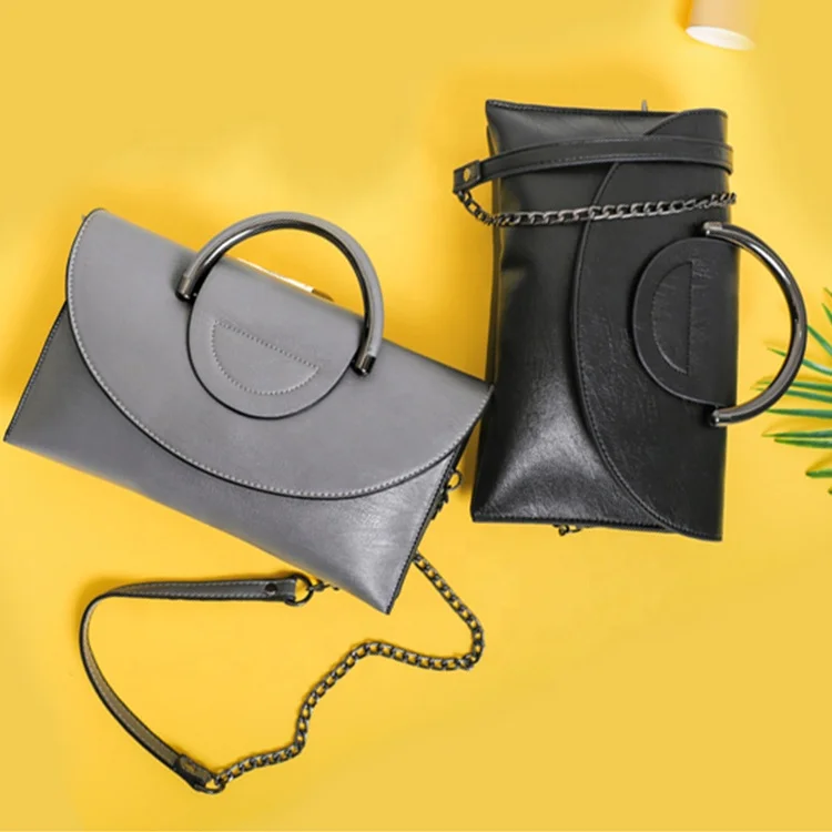 New Fashion Office Bags Ladies Women Handbags Vintage Leather Hand Bag Manufacturer