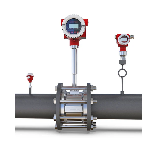 2022 new dual system corrosion-resistant stainless steel fuel turbine flowmeter