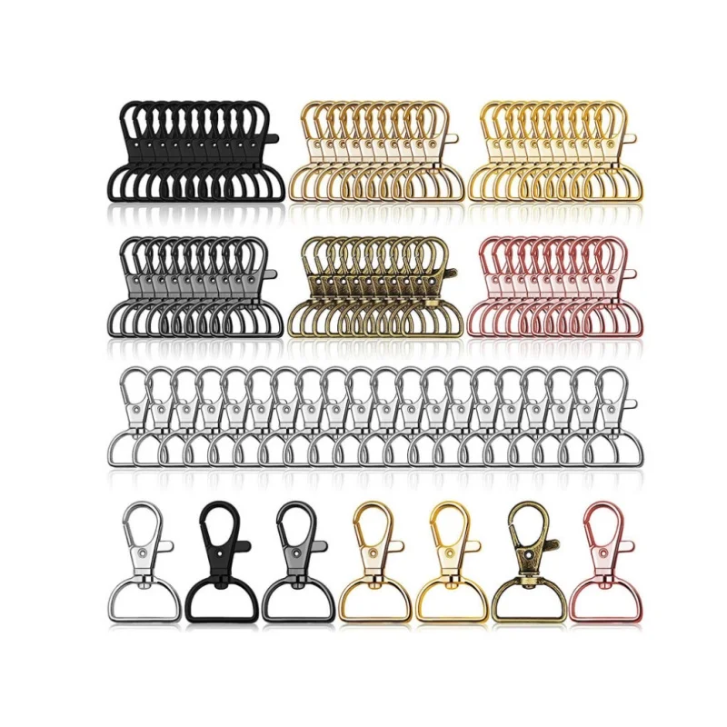Factory Price Bag Parts Accessories Handbag Strap Hook Strong Metal Lobster Claw Swivel Clasps Lanyard Trigger Snap Hook
