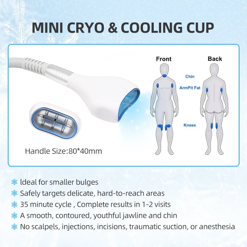 Equipment Removal Membrane Burning Cryolipolysis Reduction Salon Beauty 360 Weight Slimming Ems Portable Fat Freezing Machine