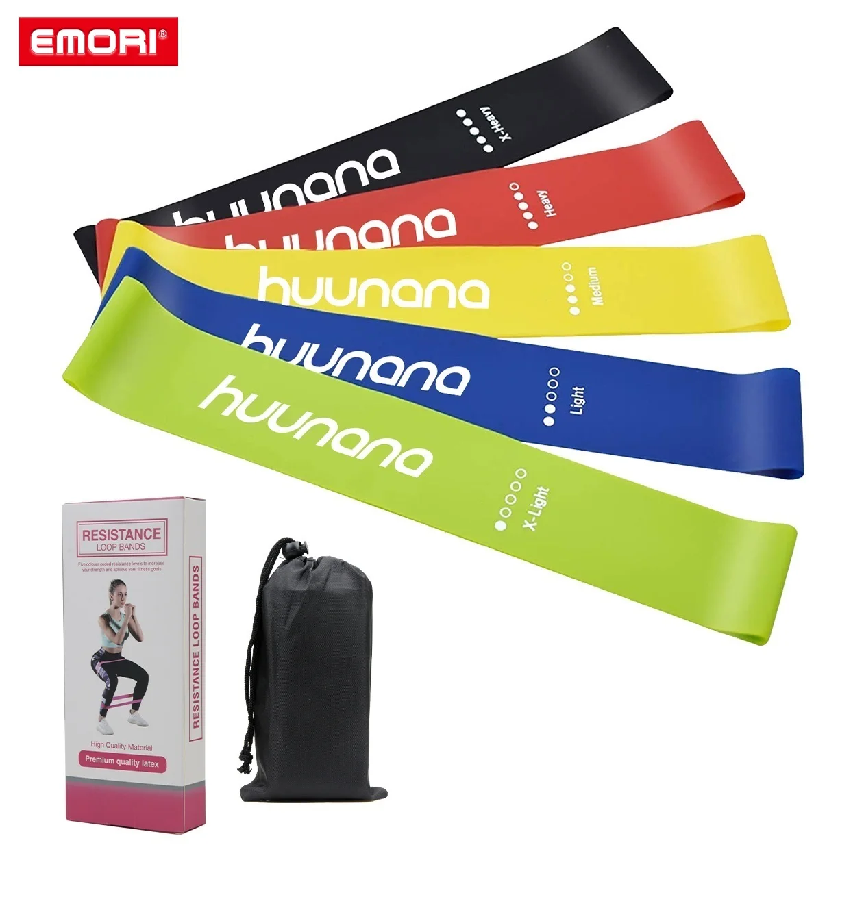 Hot Sale TPE Elastic Stretch Band Versatile Uses Workout Sport Resistance Band with Custom Logo