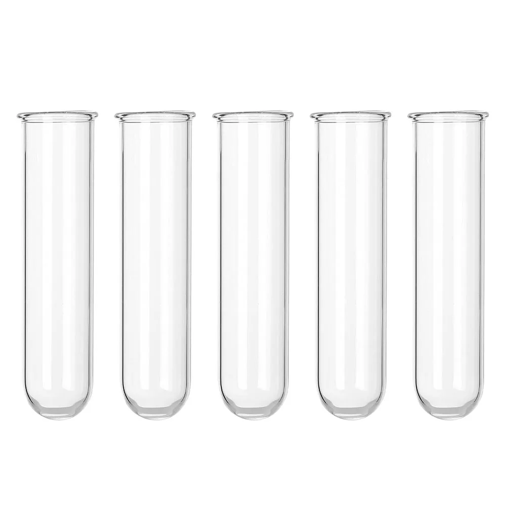 Hydroponic Flower Pot Glass Tube round Bottom with 25*28*110mm/120mm/150mm/180mm Specifications for Home Use