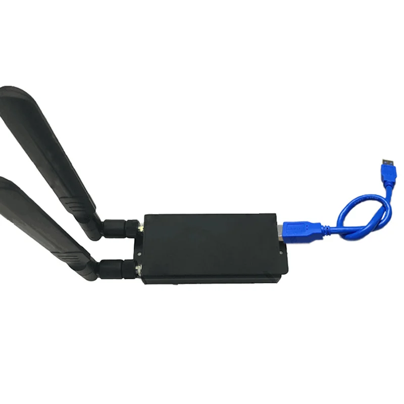 M.2 Modem shell Case M.2 to USB 3.0 Adapter Board + Quectel EM05-E/ EM06-E 4G IoT Module With Antenna Transfer Cable