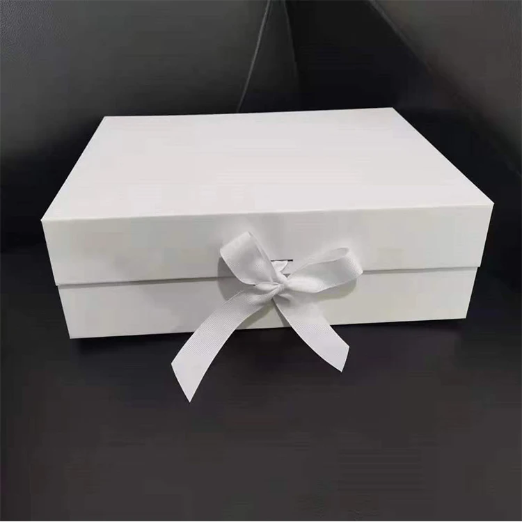 Custom Folding Paper Flat Pack Box Luxury Magnetic Gift Box with Magnet Closure Gift Paper Box