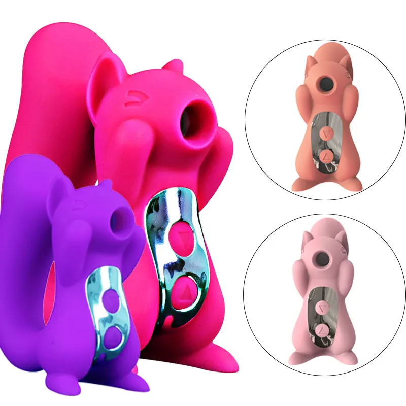 toy Clit sucker vibrador sexual nipple clitoral Sucking Sex Toys For Woman Adult Silicone Clitoris Stimulator Squirrel Vibrator