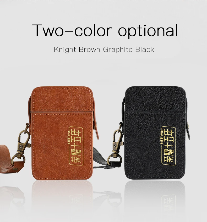 
Smoking Accessories OEM Portable Travel Outdoor Humidor Case Cigar Holder Storage Box Faux Leather Cigarette Box Gift Set 