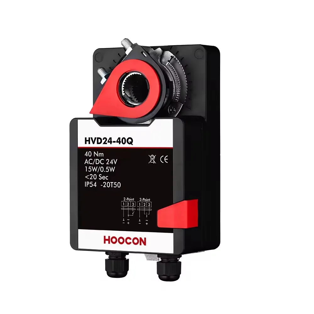 High Quality  CE On-Off Control Damper 40Nm Fast Running Damper Actuators