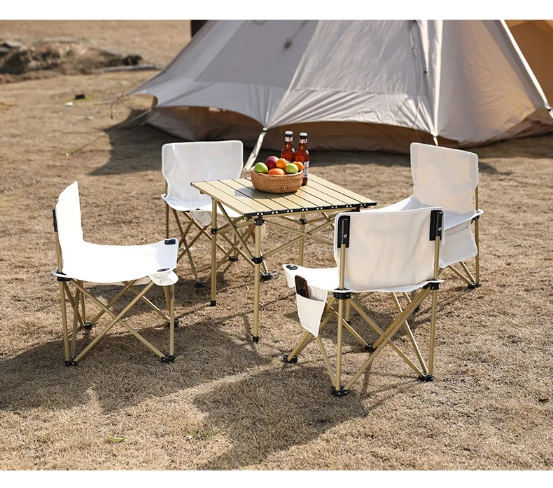 Cheap Aluminum Easy Folding Camping Table And Chairs