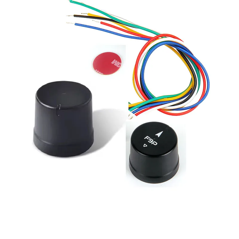 ZED-F9P Ultra light compass helical gnss rtk antenna Receiver high-precision positioning agricultural gps module drone L1+L5 UAV