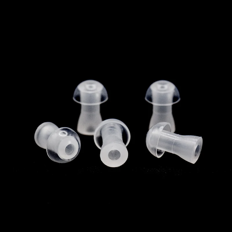 Medical Plastic wholesale white transparent headphone accessories domes spare parts accessories