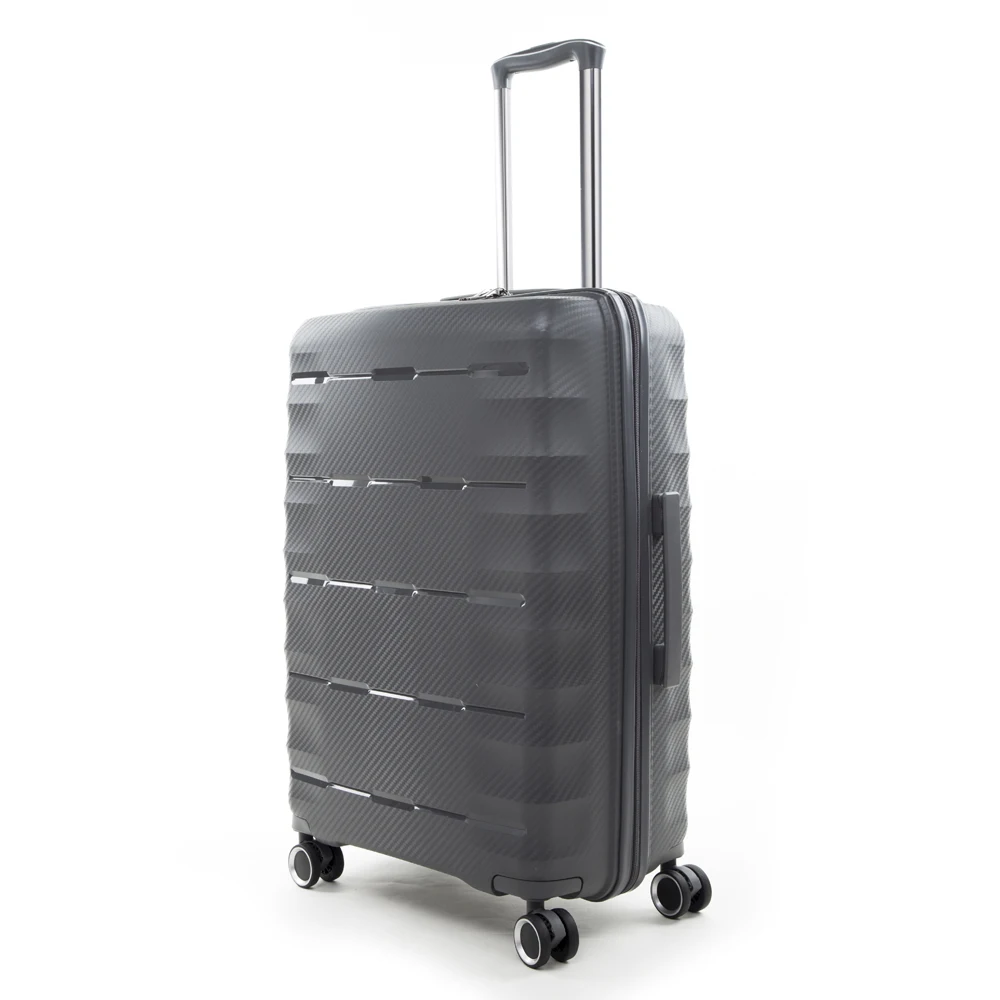 Высококачественный поставщик чемоданов из полипропилена для ручной клади, 3 предмета, чемодан для путешествий