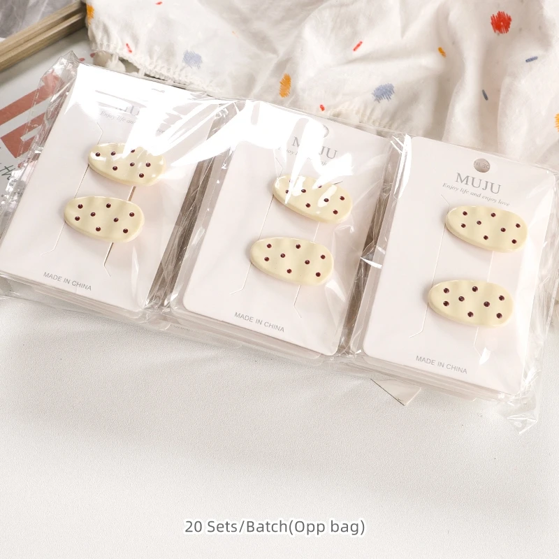 MUJU Mini милые яркие цветные заколки для волос набор из 2 предметов с акриловыми заколками и открытками стильные аксессуары девочек