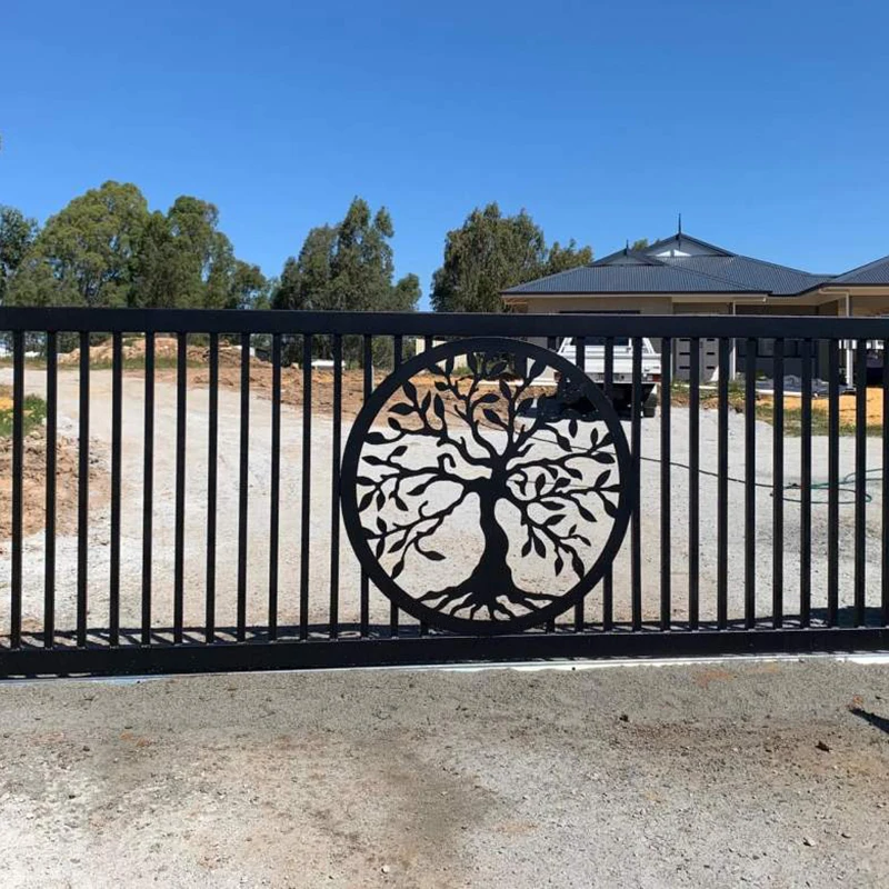 Metallic Fence Adjustable Accessories Aluminum Sheet Metal Fencing