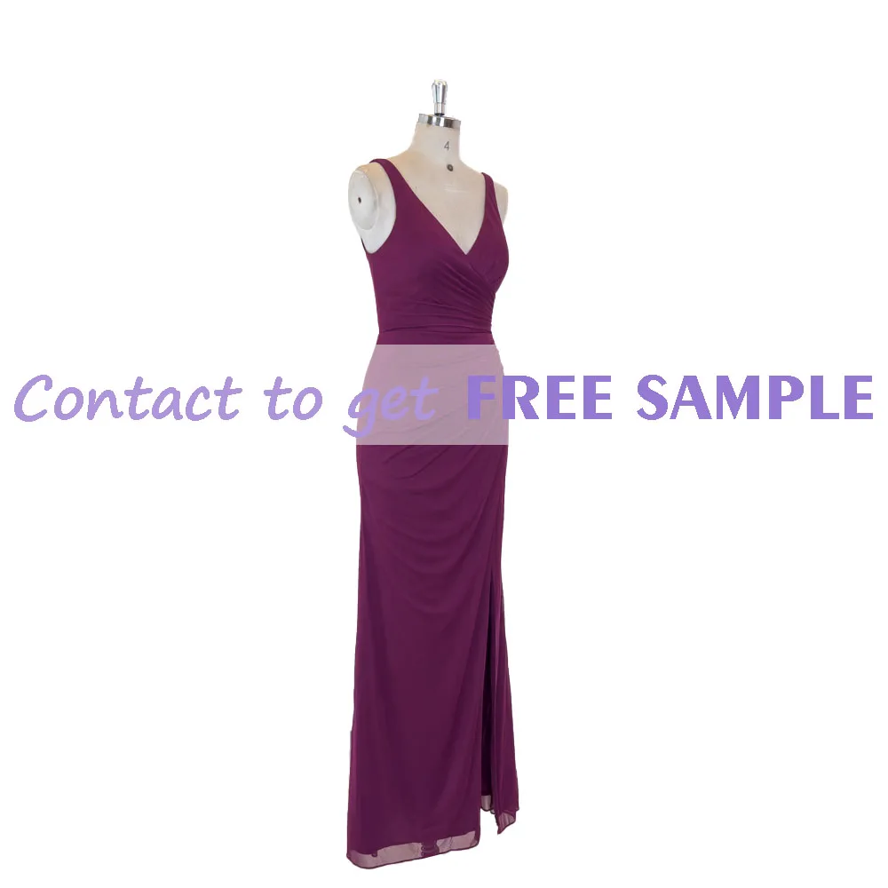 TEENYEE Slim fit Cocktail mesh bridesmaids dress dresses Women Lady Elegant Formal For Day Evening Party