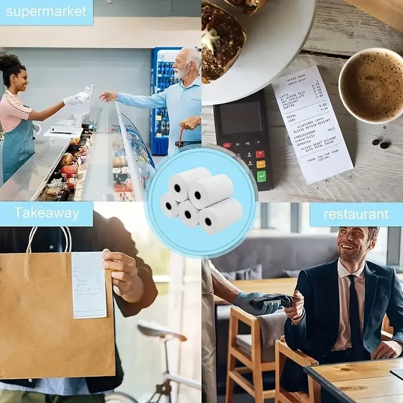 Thermal paper till roll 57x40 thermal paper jumbo roll 50gsm roll paper 57 * 40 for thermal printer