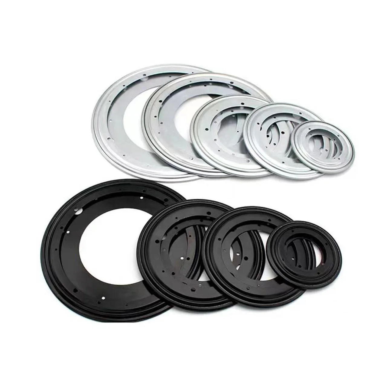 3 inch 4 inch 5.5 inch 6 inch 7 inch 8 inch 9 inch 12 inch modernfurniture square metal lazy turntable ball bearing swivel plate