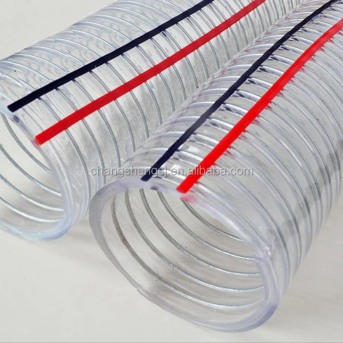 Large Diameter PVC Flexible Vacuum Hose High Pressure Soft Suction Cleaner Dust Hose