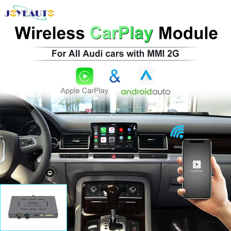 JoyeAutomultimedia video box беспроводной интерфейс carplay для Audi с MMI 2G audi