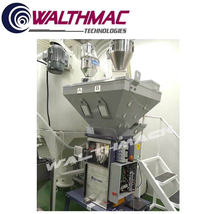 Gravimetric Blender For Film Blown Machine Pipe Extruder Plastic Granule Material Dosing And Mixing Gravimetric Blender