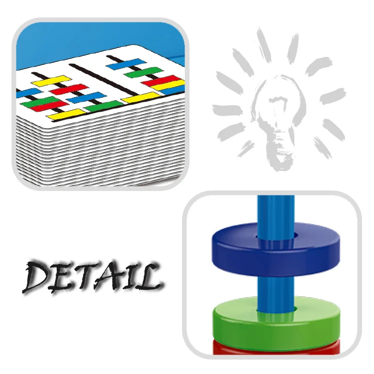 2023 Newest Science Educational Parent Child Toys Magnetic Ring Game Set