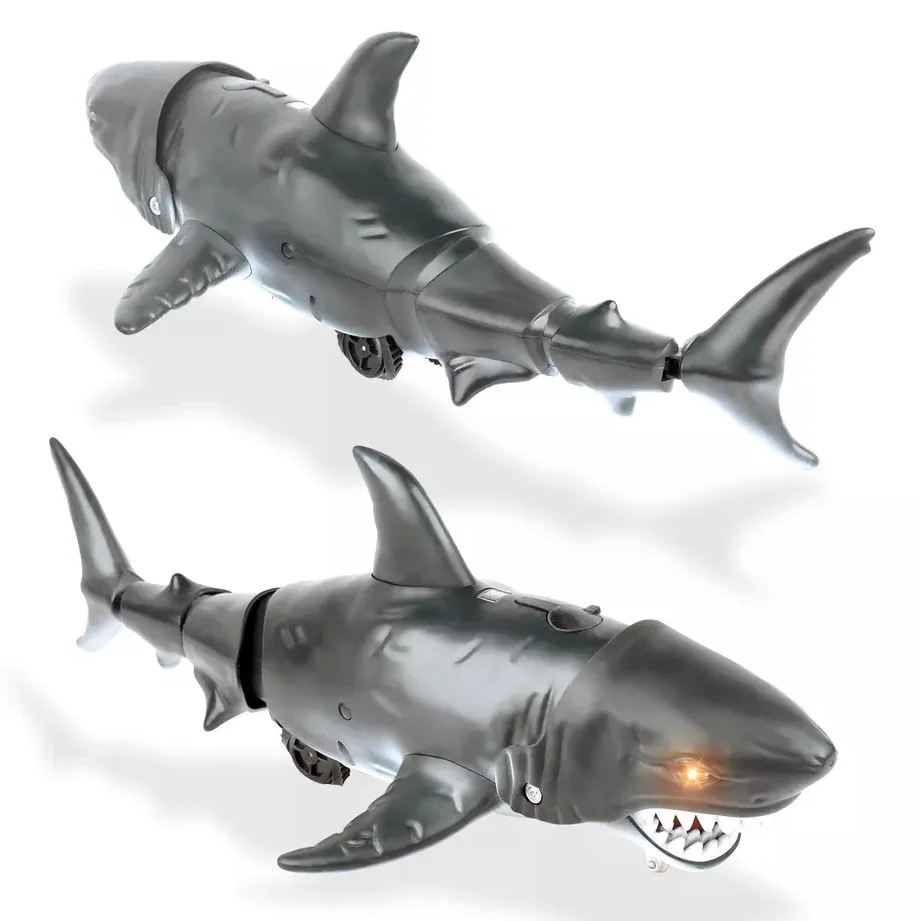 Simulation Shark Swimming Fish Rc Toy 2.4g 4ch Remote Control Shark Underwater Electric Animals Toy For Kid Remote Control Shark