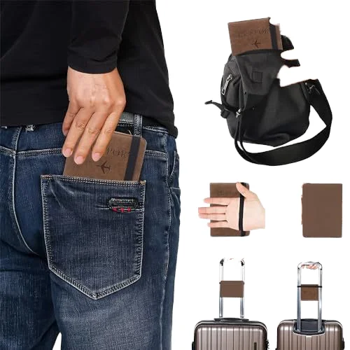 Embossed logo customizable passport holder Middle East travel building ticket holder anti-magnetic RFID solid  passport souvenir