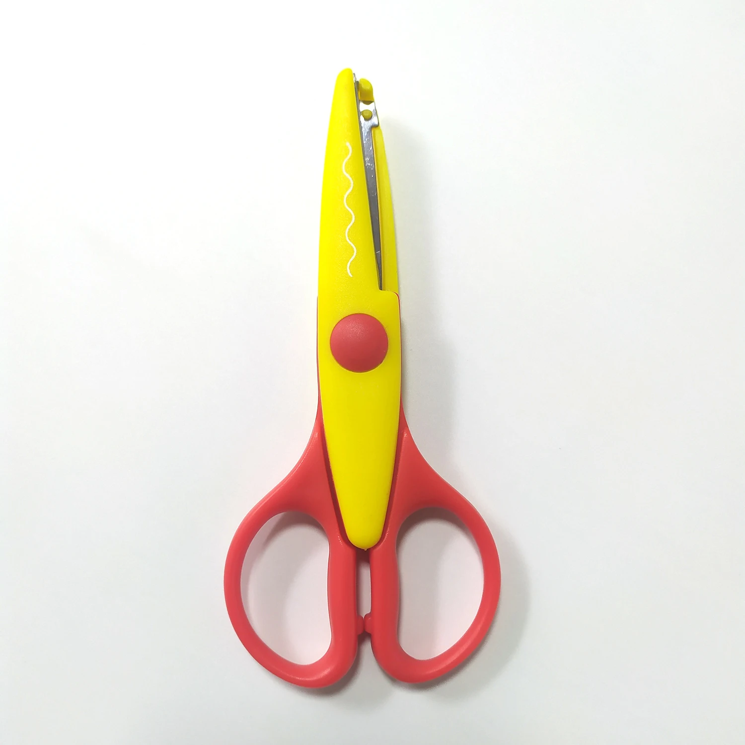 Kid Decorative Wave Curve Kids Handed Craft Handicraft Warped Scissors