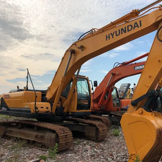 Secondhand Korea Hyundai 215-9 used excavator for sale/Hyundai 220 245 in stock