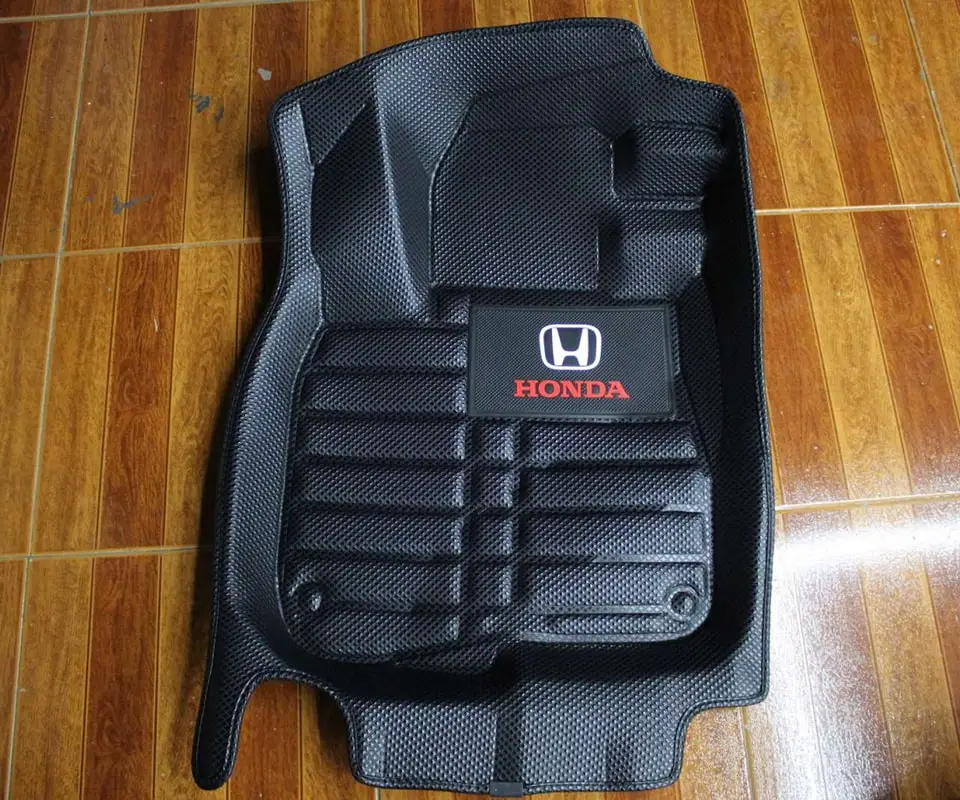 Muchkey All Weather 3D EVA Material Diamond Mats LHD Car Floor Mats Luxury Special Car Carpet Mats For Honda CR-V 2018-2023