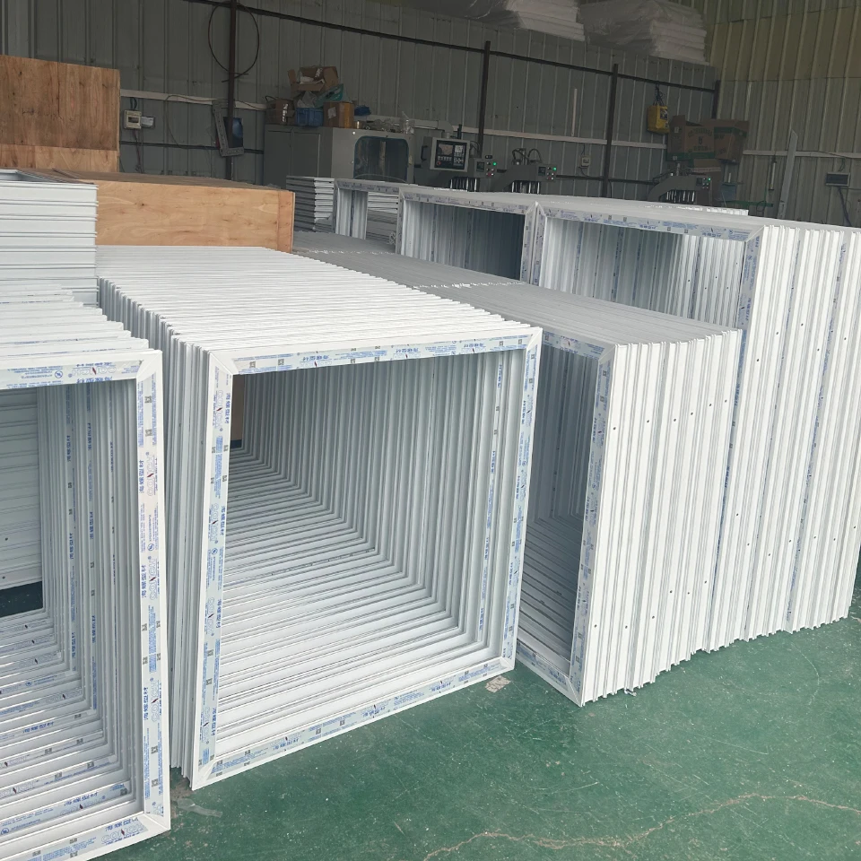 factory wholesale price hurricane impact upvc casement security roller window