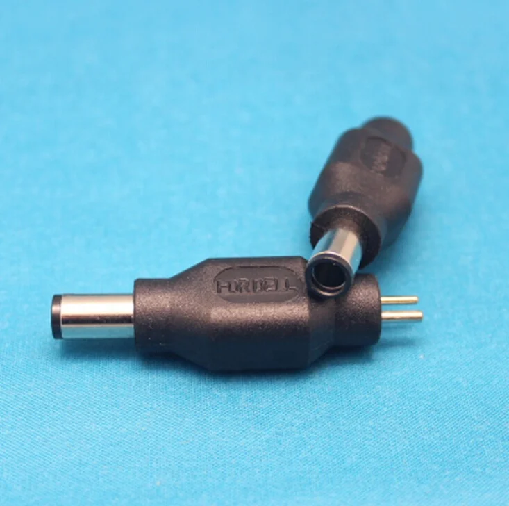 7.4 5.0mm AC DC 2 Pin Charger Tip 1.5+2.0 Power Converter Adapter for DELL Laptop Resistance
