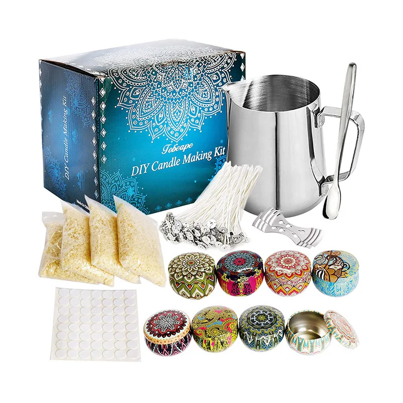 Aromatherapy Diy Scented Candle Kit Making Start Up Supplies Candle Making Kits Equipment For Beginners
