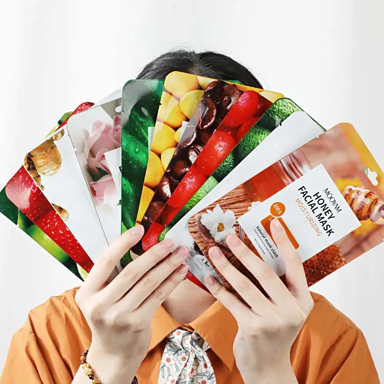 Lemon Strawberry Honey Coconut Tomato Avocado Mango Coffee Moisturizing Mask Oil Control Skin Rejuvenation Whitening Face Mask