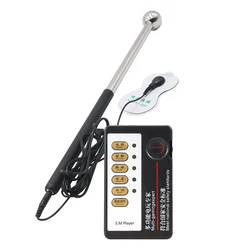 MULHERELFO Electric pulse massage ball Clitoris labia irritation Training slave tools Electric shock SM toy