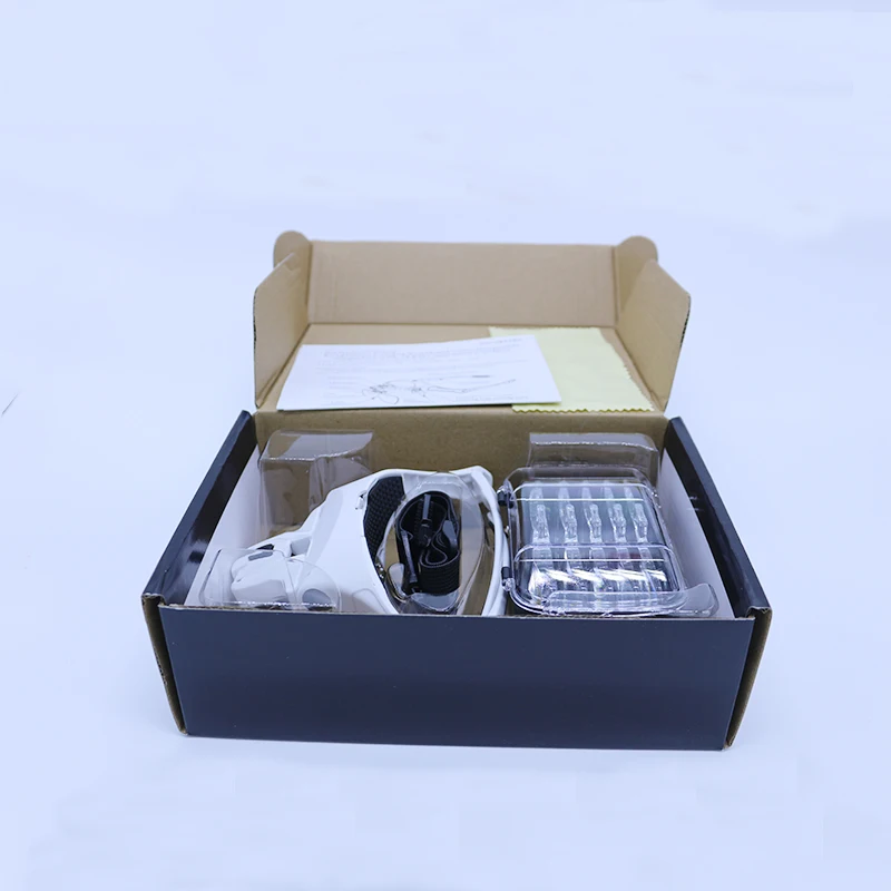 
1.0X/1.5X/2.0X/2.5X/3.5X bracket magnifier with 2Led light 