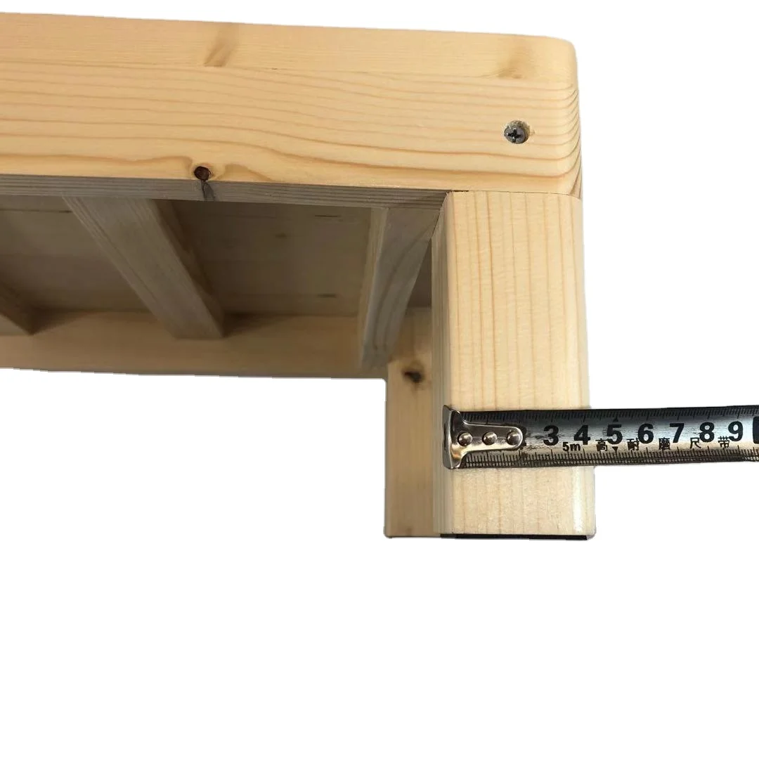 Детская Нескользящая подставка для ног из массива сосновой древесины, подушка для детской подставки, оптовая продажа