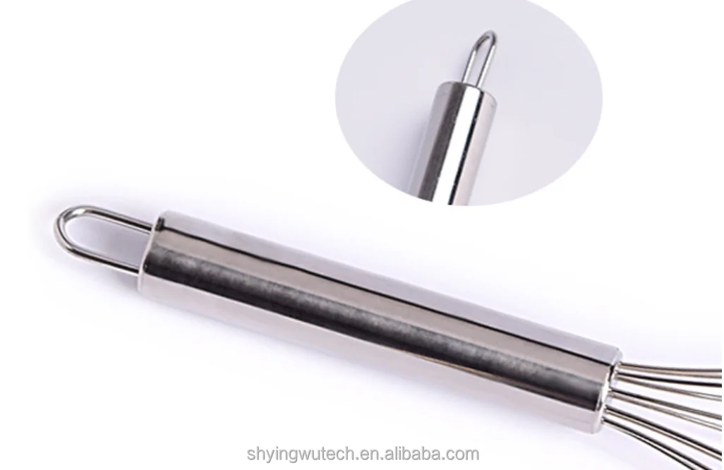 Ручной душ с круглой ручкой из нержавеющей стали Яйцо ручной блендер яйцо блендер для выпечки кухонная утварь яйцо колотушки