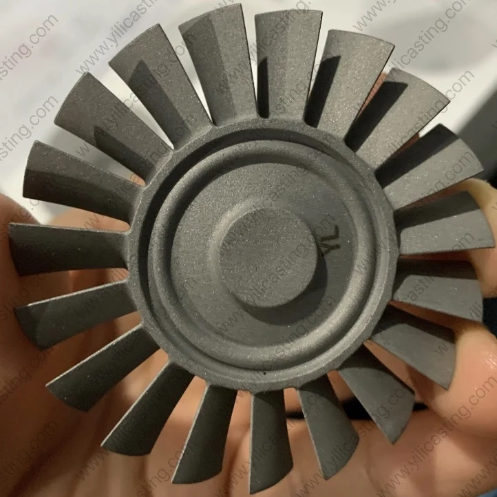 nickel base alloy&investment casting turbine disc used for aircraft jet engine