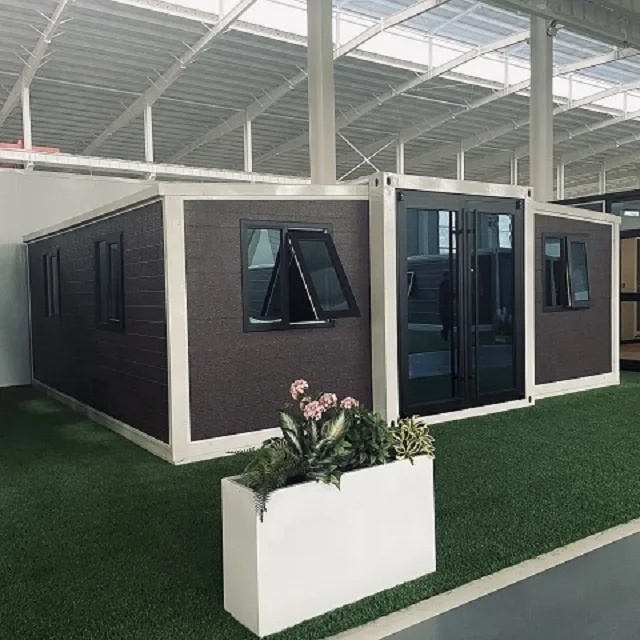 Manufactured homes instant prefabricated luxury expandable prefab houses Tiny house villa for Pop up store