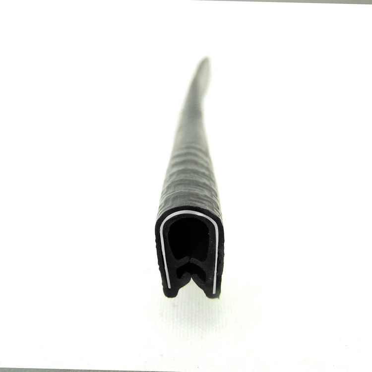 EPDM rubber strip with steel strip inside